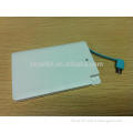 Promotion Slim Ultra thin power bank portable charger for mobile phone